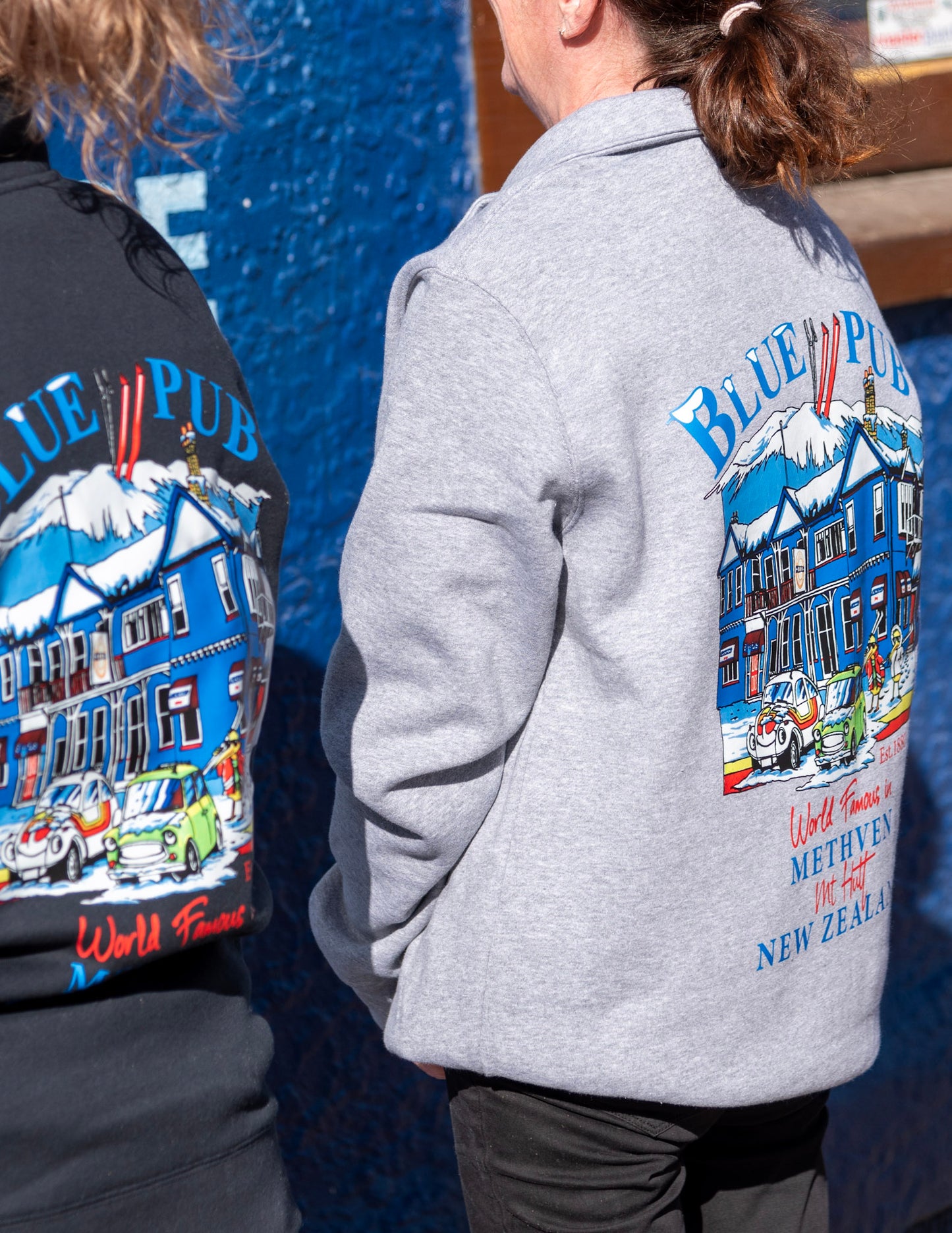 Blue Pub 1/4 Zip